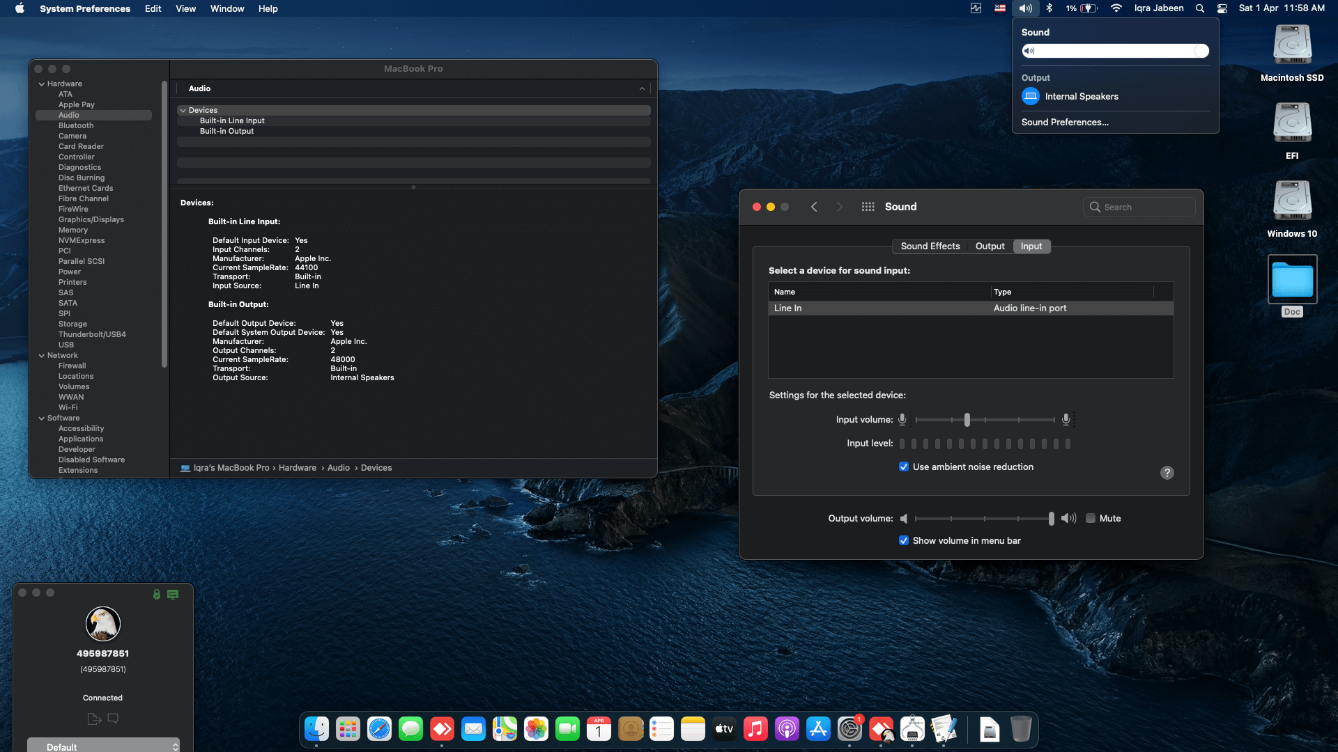 Dell Inspiron 13 5379 [KabyLake R   Intel HD 620 + I2C]   OpenCore 4